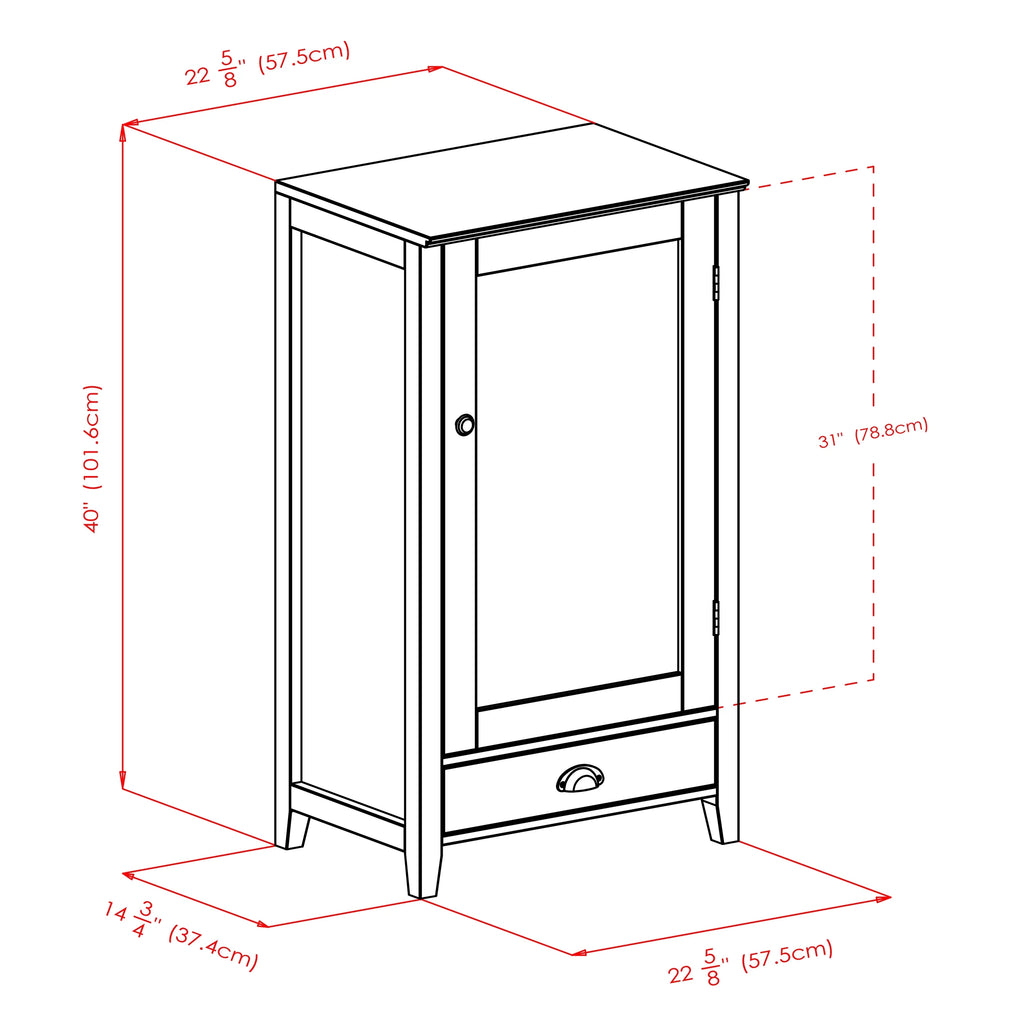 25-Bottle Modular Wine Cabinet A55039