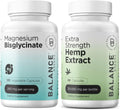 Magnesium 200mg Hemp Extract Capsules U684707