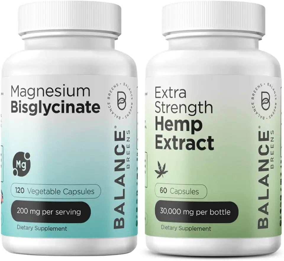 Magnesium 200mg Hemp Extract Capsules U684707