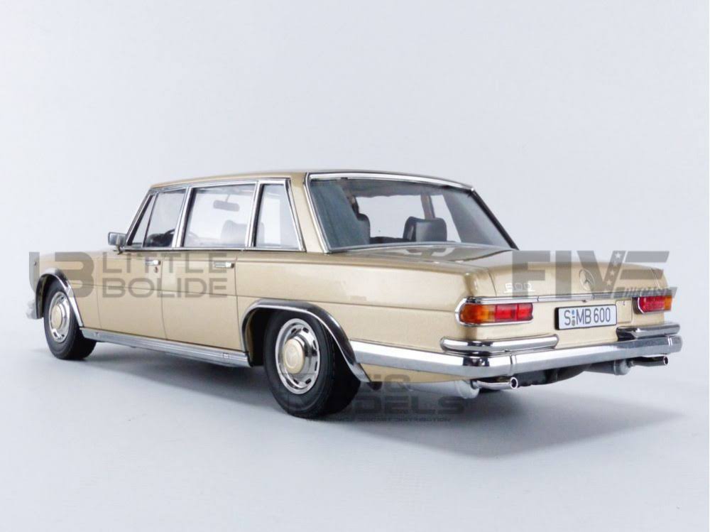 Gold 1/18 Mercedes-Benz 600 SWB W100 D3104
