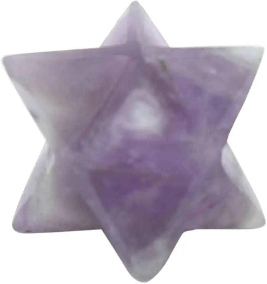 Amethyst 8 Point Star Merkaba Set of 5 Pcs N315267