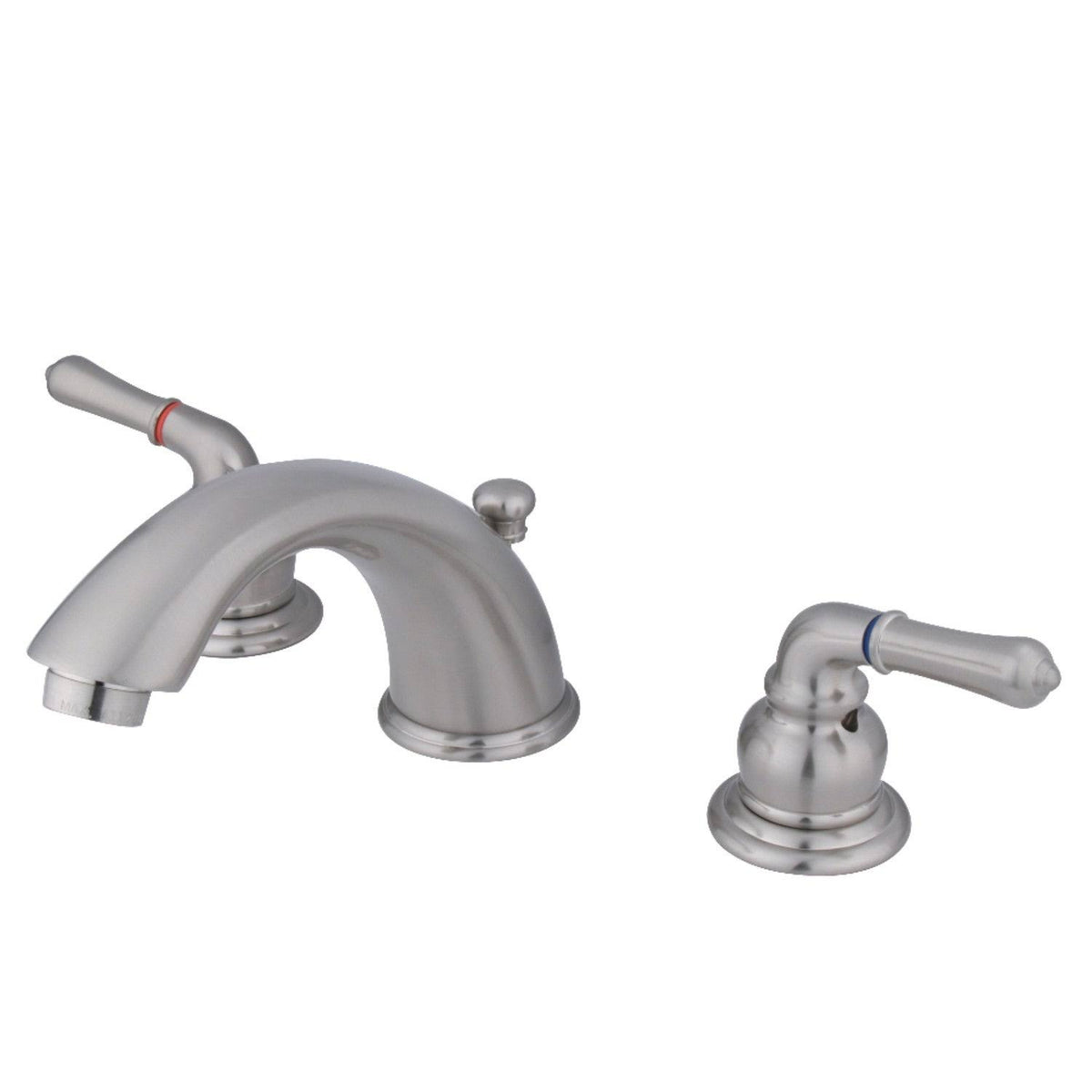 Polished Chrome Polished Brass Widespread Bathroom Faucet S585207