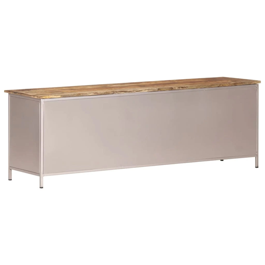 Mango Wood TV Cabinet with 2 Doors Z92959