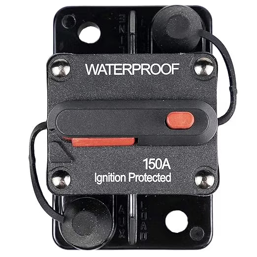150 Amp Circuit Breaker with Manual Reset Waterproof Y9045
