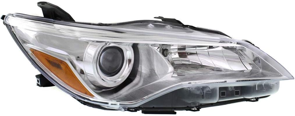 Passenger Side Halogen Headlight Assembly for Toyota Camry 2015 2016 2017 I720838