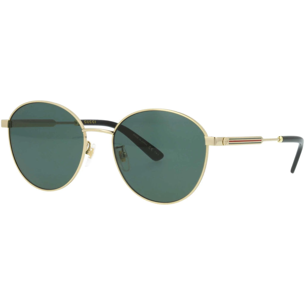 Gold Black Full Rim Sunglasses I2314