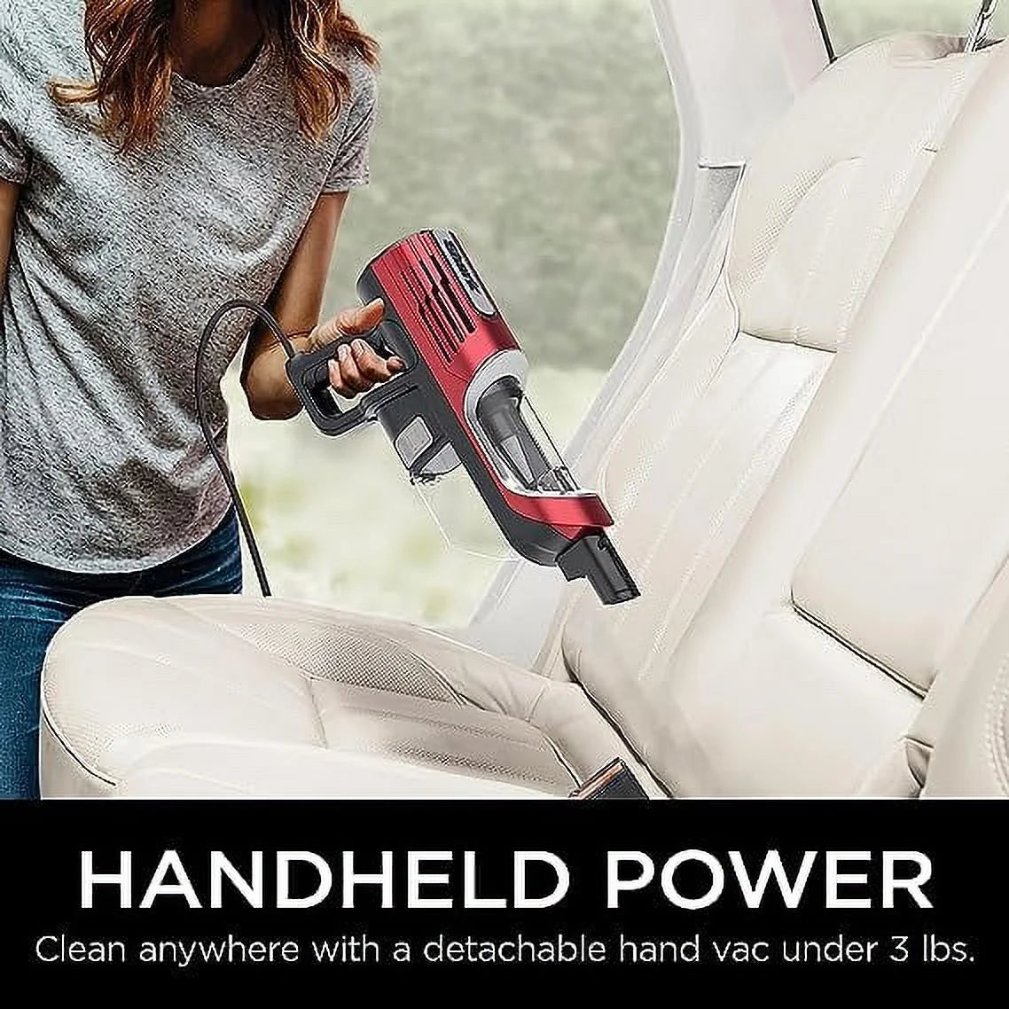 Corded Stick Vacuum with Self-Cleaning Brushroll P86872