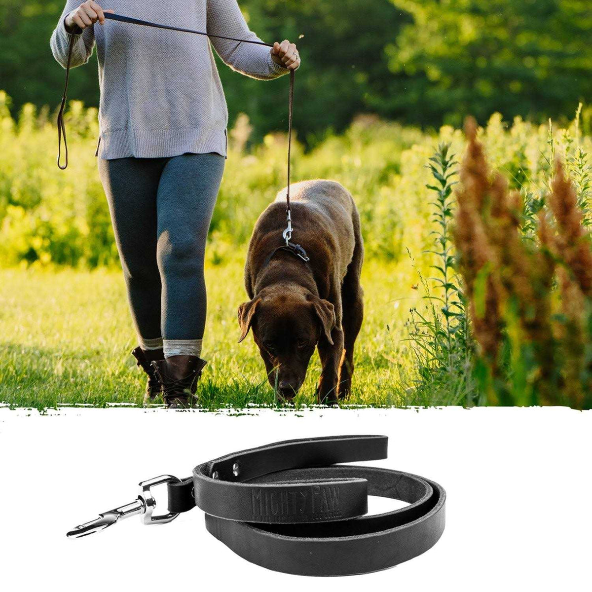 Leather Dog Leash N8138