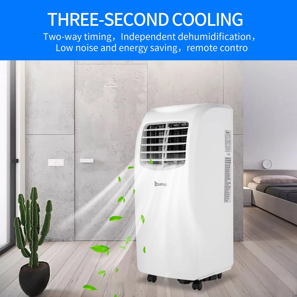 Portable Air Conditioner, 8,000 BTU, White T10933